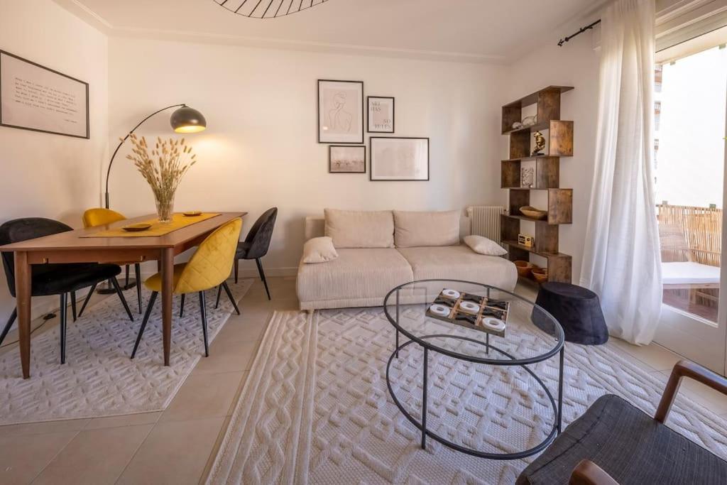06B - Beautiful 2 Rooms With Terrace Sea View Roquebrune-Cap-Martin Buitenkant foto