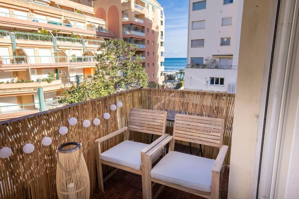 06B - Beautiful 2 Rooms With Terrace Sea View Roquebrune-Cap-Martin Buitenkant foto