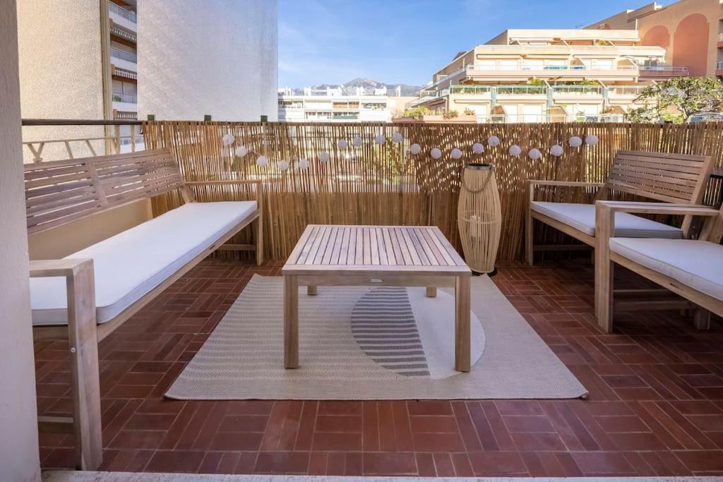 06B - Beautiful 2 Rooms With Terrace Sea View Roquebrune-Cap-Martin Buitenkant foto